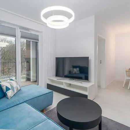 Lägenhet Faro Nadmorskie Tarasy Deluxe Przy Latarni Morskiej