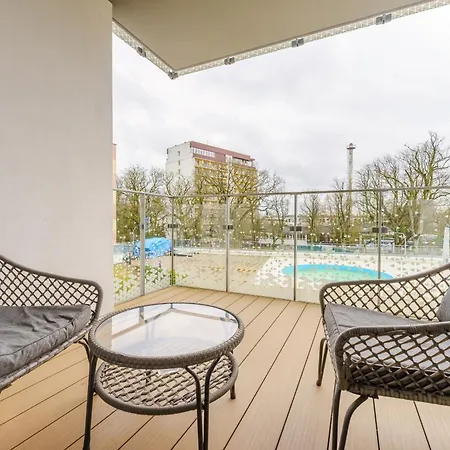 Faro Nadmorskie Tarasy Deluxe Przy Molo Apartament