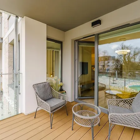 Apartament Faro Nadmorskie Tarasy Deluxe Przy Molo Kołobrzeg