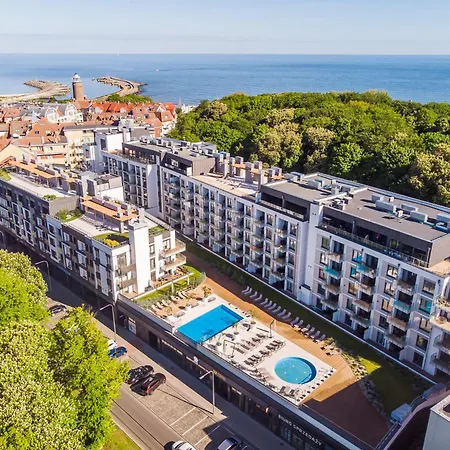 Faro Nadmorskie Tarasy Deluxe Przy Latarni Morskiej Appartamento