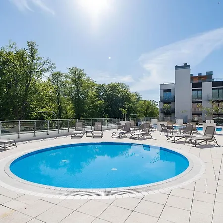 Faro Nadmorskie Tarasy Baseny W Cenie Pools Inklusive 100m From The Apartment