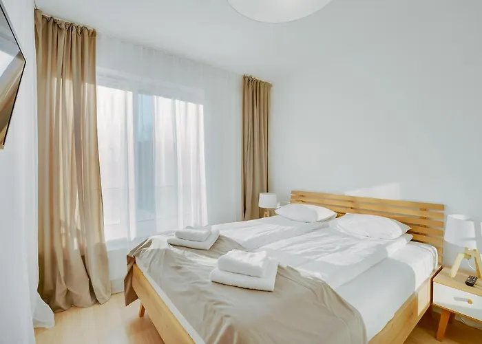 Апартаменты Faro Nadmorskie Tarasy Deluxe Przy Latarni Morskiej Колобжег