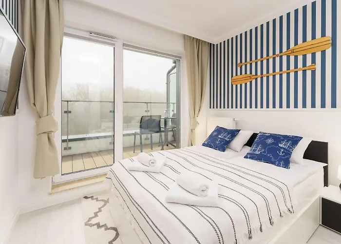 Апартаменты Faro Nadmorskie Tarasy Deluxe Przy Latarni Morskiej