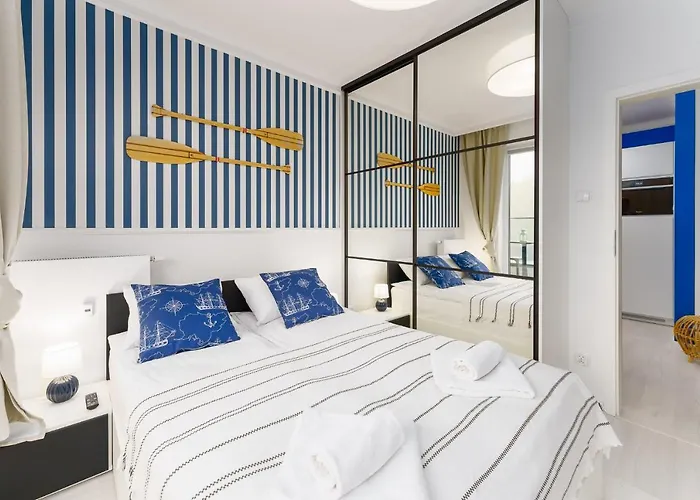 Апартаменты Faro Nadmorskie Tarasy Deluxe Przy Latarni Morskiej Колобжег