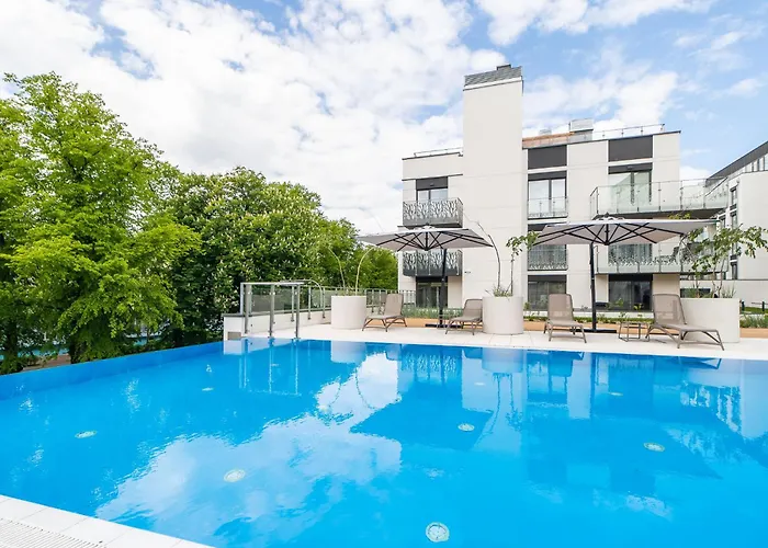 Faro Nadmorskie Tarasy Deluxe Przy Latarni Morskiej Апартаменты Колобжег