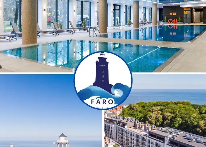 Апартаменты Faro Nadmorskie Tarasy Deluxe Przy Latarni Morskiej Колобжег