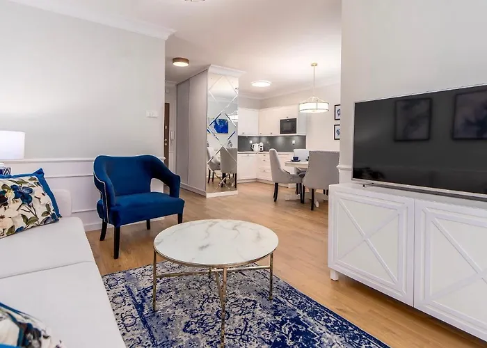 Faro Nadmorskie Tarasy Deluxe Przy Latarni Morskiej Апартаменты Колобжег